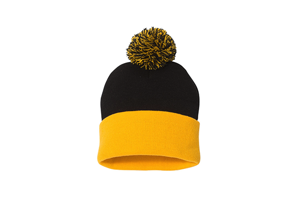 Sportsman 12" Cuffed Pom Beanie