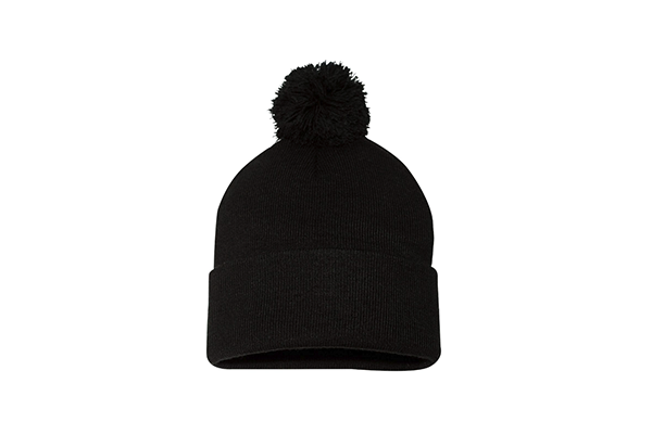 Sportsman 12" Cuffed Pom Beanie