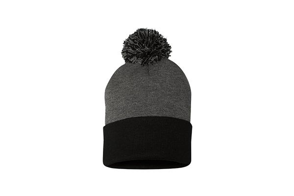 Sportsman 12" Cuffed Pom Beanie