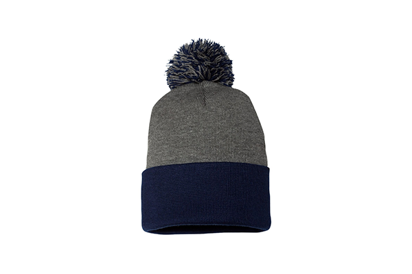 Sportsman 12" Cuffed Pom Beanie