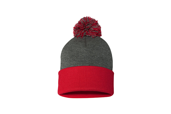 Sportsman 12" Cuffed Pom Beanie