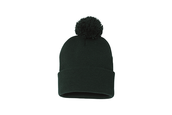 Sportsman 12" Cuffed Pom Beanie