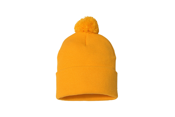 Sportsman 12" Cuffed Pom Beanie