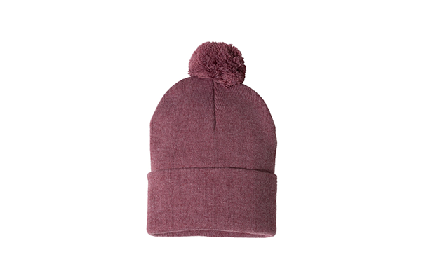 Sportsman 12" Cuffed Pom Beanie