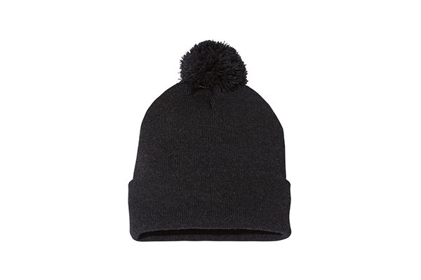 Sportsman 12" Cuffed Pom Beanie