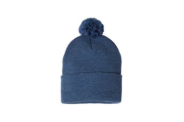 Sportsman 12" Cuffed Pom Beanie