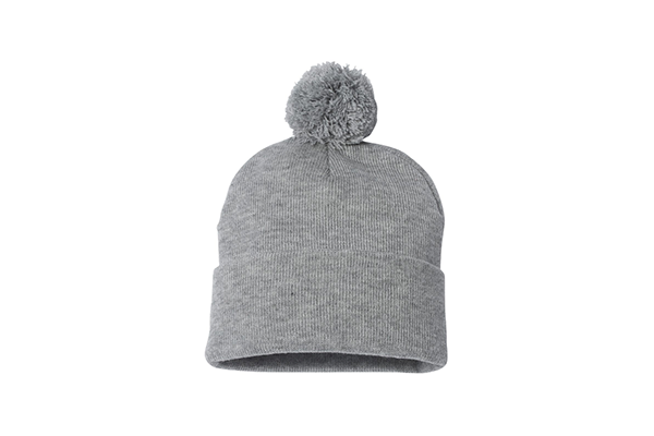 Sportsman 12" Cuffed Pom Beanie