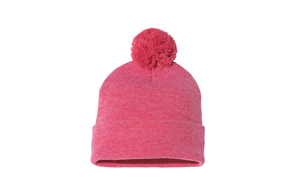 Sportsman 12" Cuffed Pom Beanie