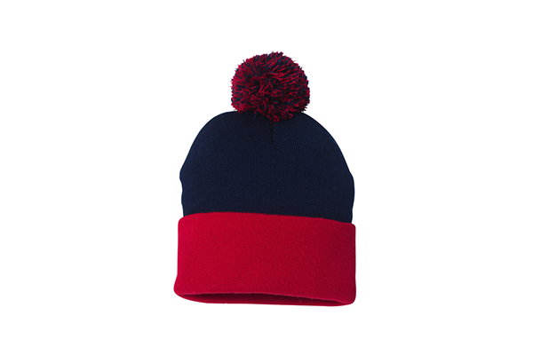 Sportsman 12" Cuffed Pom Beanie