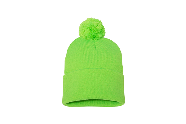 Sportsman 12" Cuffed Pom Beanie