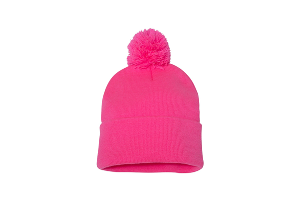 Sportsman 12" Cuffed Pom Beanie