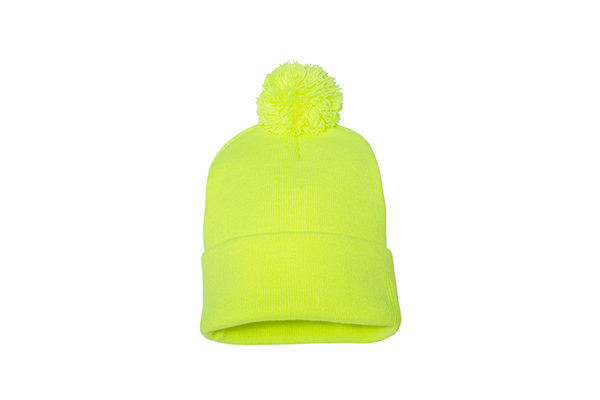 Sportsman 12" Cuffed Pom Beanie