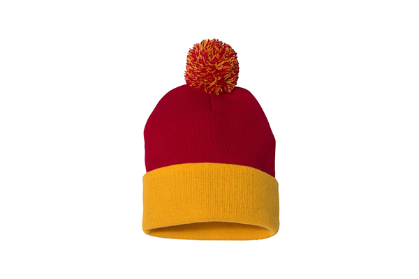 Sportsman 12" Cuffed Pom Beanie