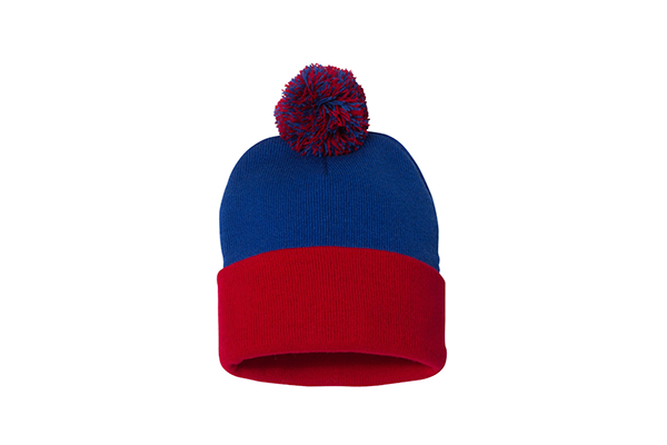 Sportsman 12" Cuffed Pom Beanie