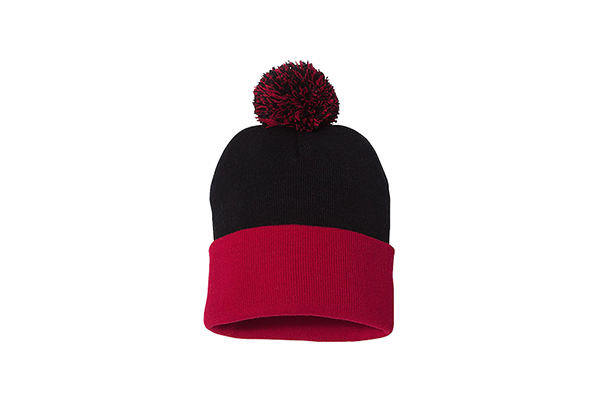 Sportsman 12" Cuffed Pom Beanie