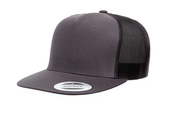 Yupoong Flat Bill Trucker Hat