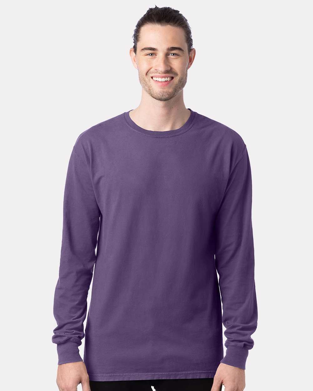 Hanes GDH200 Garment Dyed Long Sleeve T-Shirt