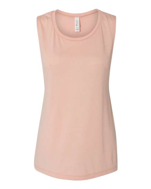 Bella Canvaas 8803-BELLA Women's Flowy Scoop Muscle Tank