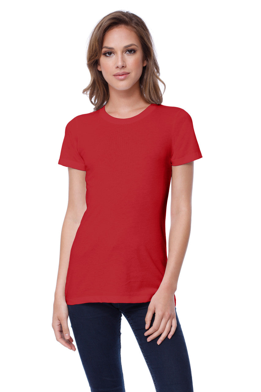 Star Tee Apparel 1210 Women's Cotton Crew Neck T-Shirt