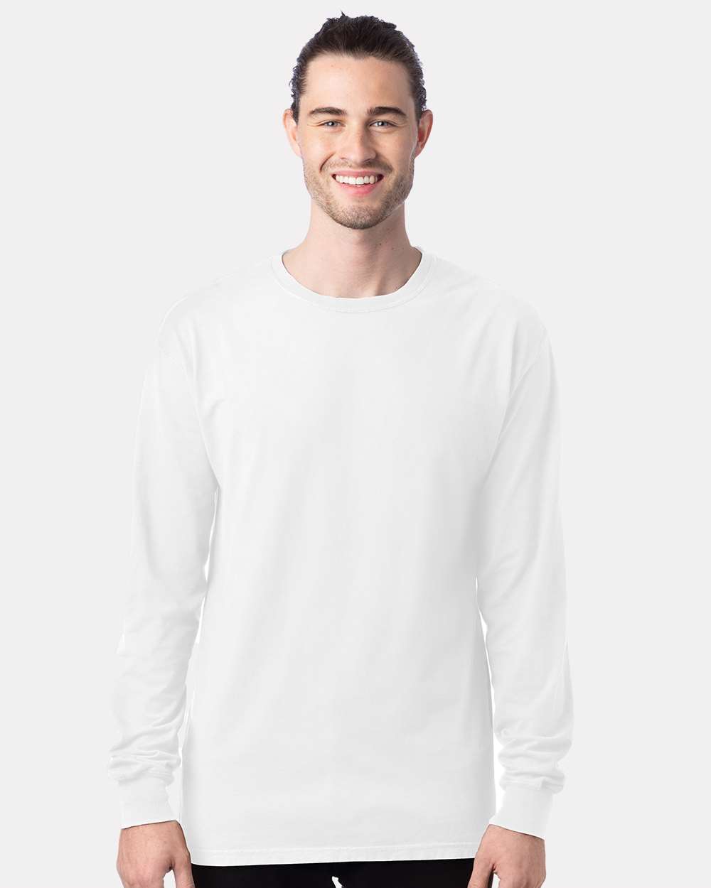 Hanes GDH200 Garment Dyed Long Sleeve T-Shirt