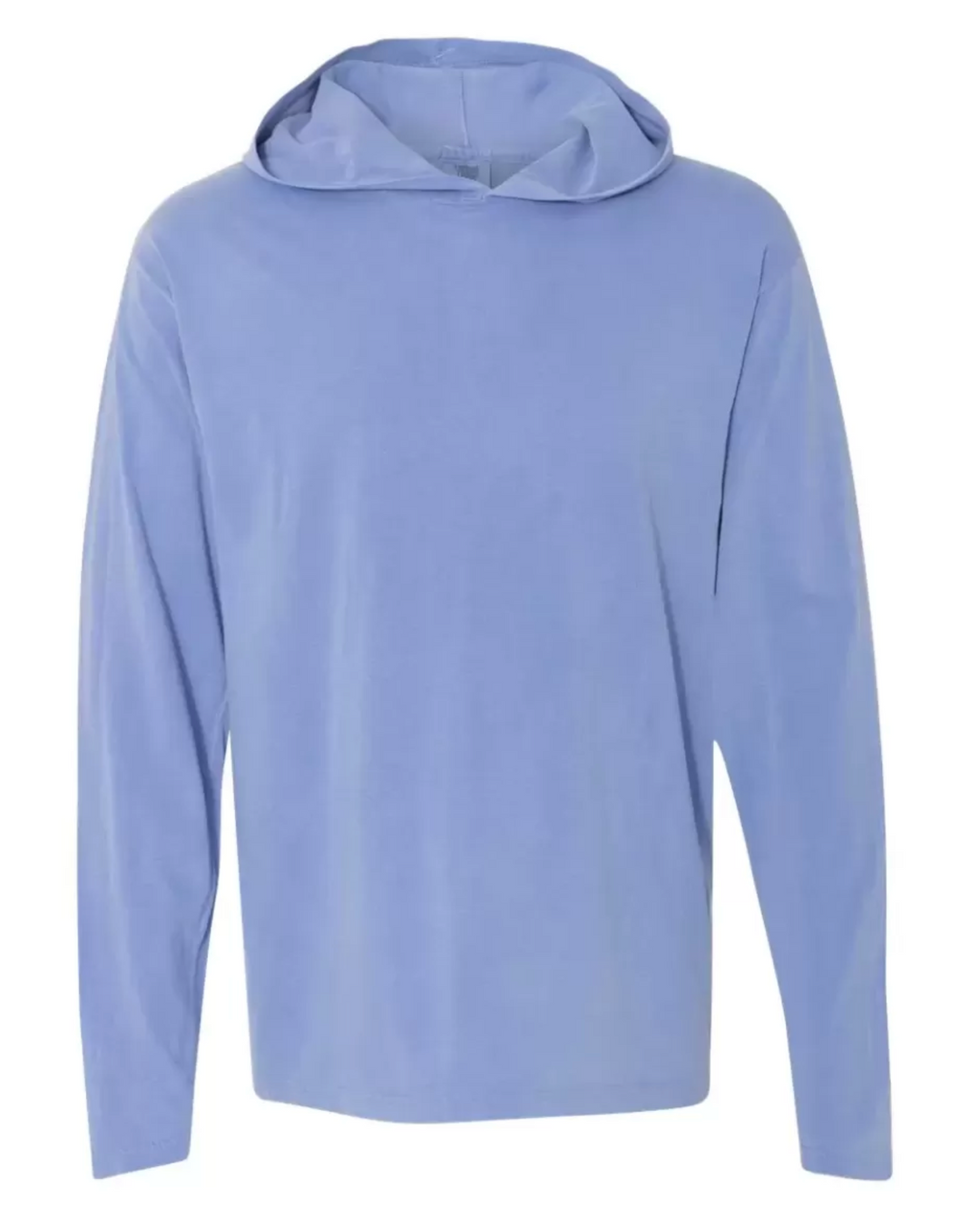 Comfort Colors 4900 Garment Dyed Hooded Long Sleeve Tee