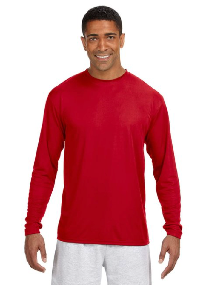 A4 N3165 Cooling Performance Long Sleeve Crew