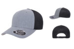 Flexfit-FF110m-Heather-Grey-Black