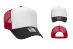 OTTO-39-165-High-Crown-Foam-Trucker-Blk_Wht_Red