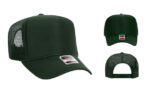 OTTO-39-165-High-Crown-Foam-Trucker-Dark-Green