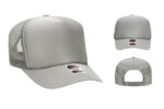 OTTO-39-165-High-Crown-Foam-Trucker-Gray