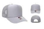 OTTO-39-165-High-Crown-Foam-Trucker-Silver-Gray