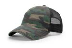 Richardson-111P-Trucker-GreenCamo-Black