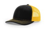 Richardson-112-Trucker-Black-Gold