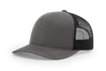 Richardson-112-Trucker-Charcoal-Black