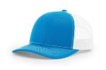 Richardson-112-Trucker-Cyan-White