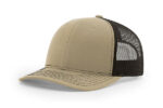 Richardson-112-Trucker-Khaki-Coffee