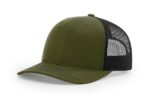 Richardson-112-Trucker-Loden-Black