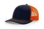 Richardson-112-Trucker-Navy-Orange