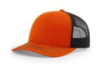 Richardson-112-Trucker-Orange-Black