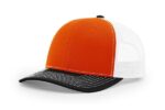 Richardson-112-Trucker-Orange-White-Black