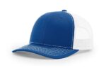 Richardson-112-Trucker-Royal-White