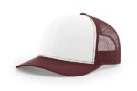 Richardson-112-Trucker-White-Maroon