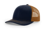 Richardson-112-Trucker-navy-caramel