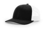 Richardson-115-Low-Pro-Trucker-Black-White