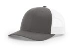 Richardson-115-Low-Pro-Trucker-Charcoal-White