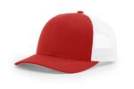 Richardson-115-Low-Pro-Trucker-Red-White