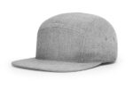 Richardson-917-5-Panel-Strapback-Heathergrey