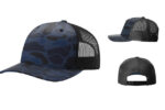 Richardson-R112PFP-Printed-Five-Panel-Trucker-Admiral-Duck-Camo-Black