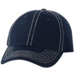 Valucap-VC300A-Dad-Hat-Navy-StoneStitch