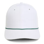 White:Dark Green